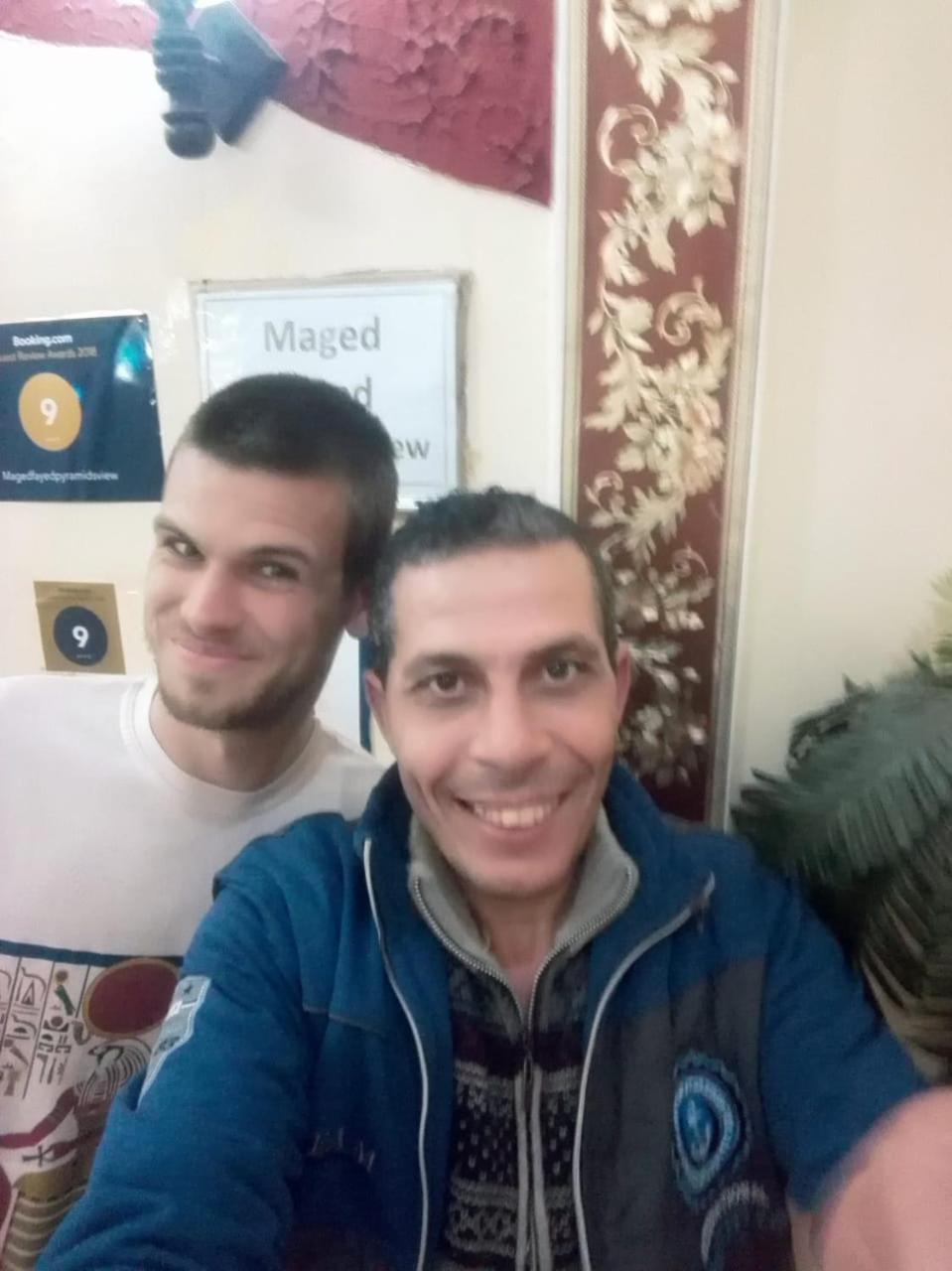 Kafret el-Gabal Maged Pyramids View Inn מראה חיצוני תמונה